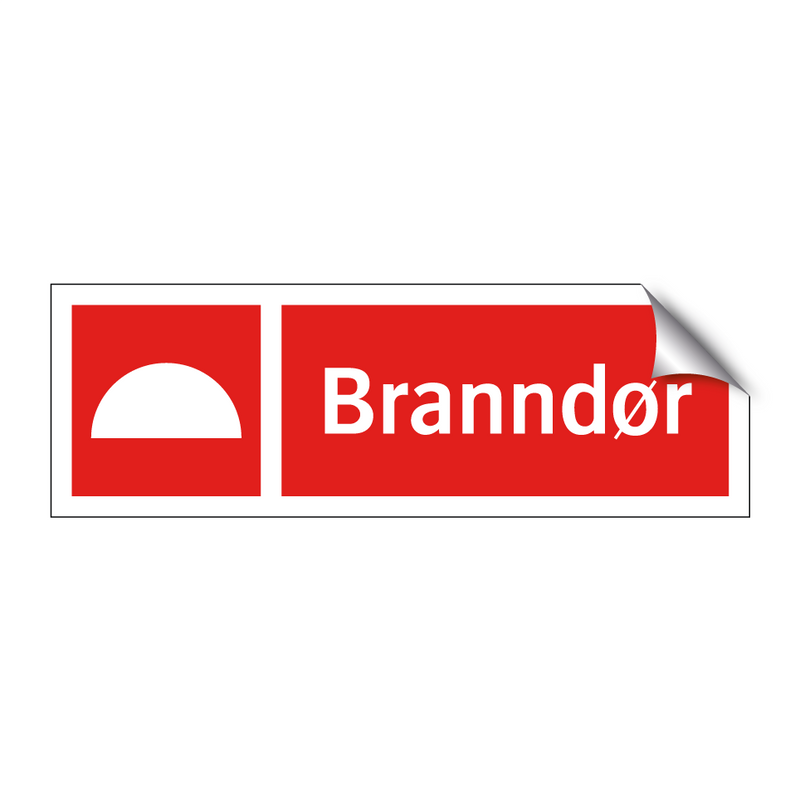 Branndør