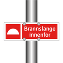 Brannslange innenfor
