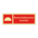 Brannslokkeutstyr innenfor