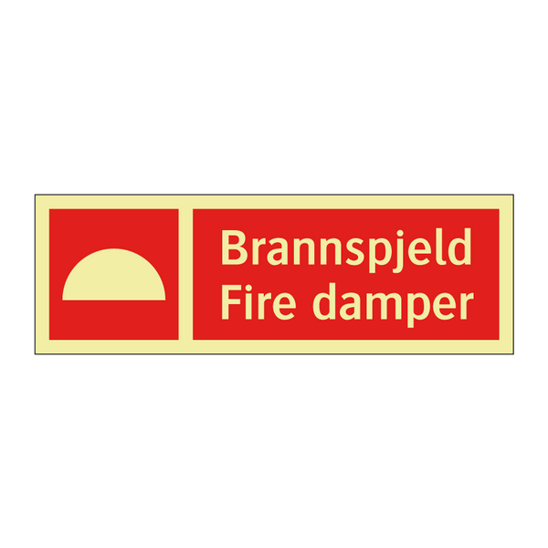 Brannspjeld Fire damper & Brannspjeld Fire damper & Brannspjeld Fire damper