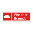 Fire door Branndør