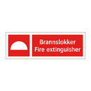 Fire extinguisher Brannslokker