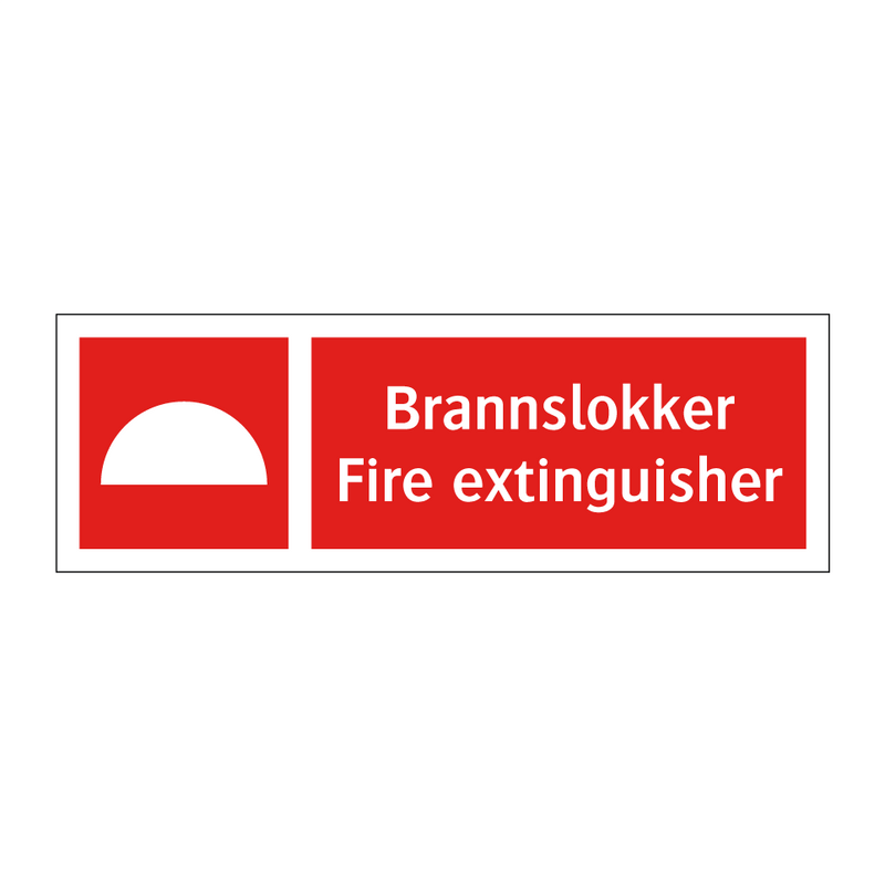 Fire extinguisher Brannslokker