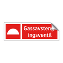 Gassavstengingsventil