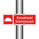 Innsatsvei brannvesen