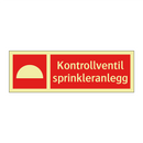 Kontrollventil sprinkleranlegg