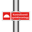 Kontrollventil sprinkleranlegg