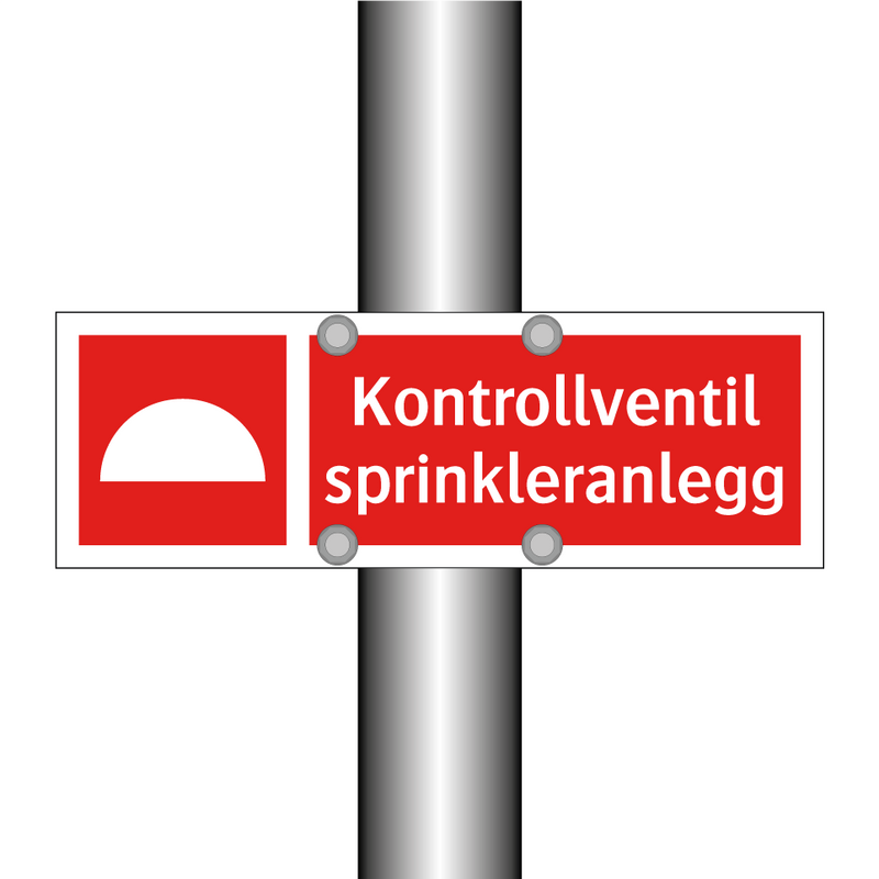 Kontrollventil sprinkleranlegg