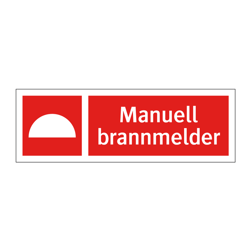 Manuell brannmelder