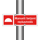 Manuelt betjent røykavtrekk