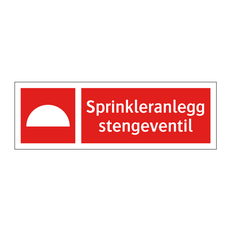 Sprinkleranlegg stengeventil & Sprinkleranlegg stengeventil & Sprinkleranlegg stengeventil