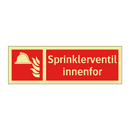 Sprinklerventil innenfor