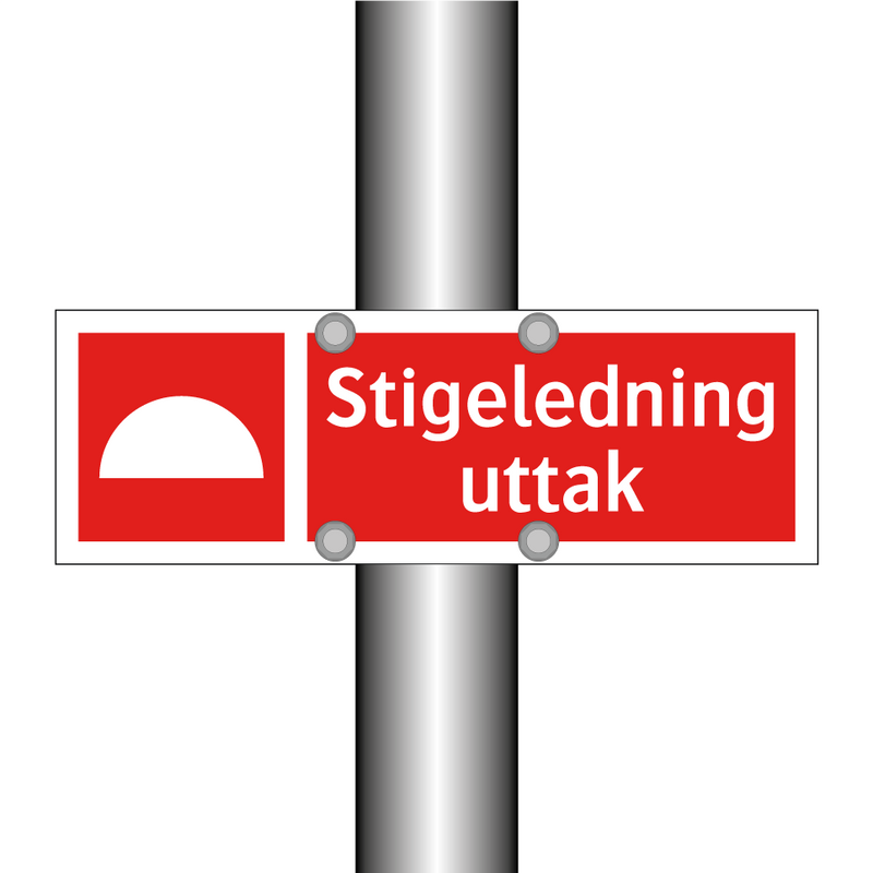 Stigeledning uttak