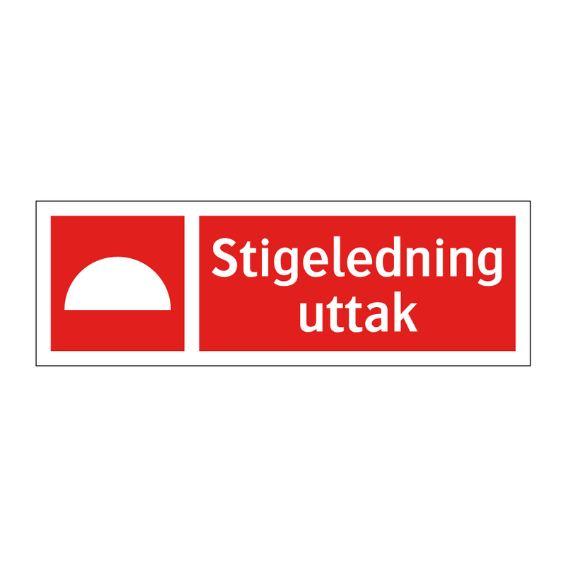 Stigeledning uttak & Stigeledning uttak & Stigeledning uttak & Stigeledning uttak