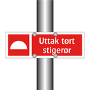 Uttak tort stigerør