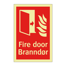 Fire door Branndør