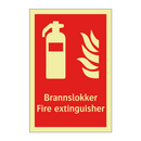 Fire extinguisher Brannslokker