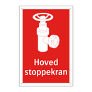Hoved stoppekran