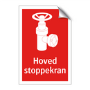 Hoved stoppekran