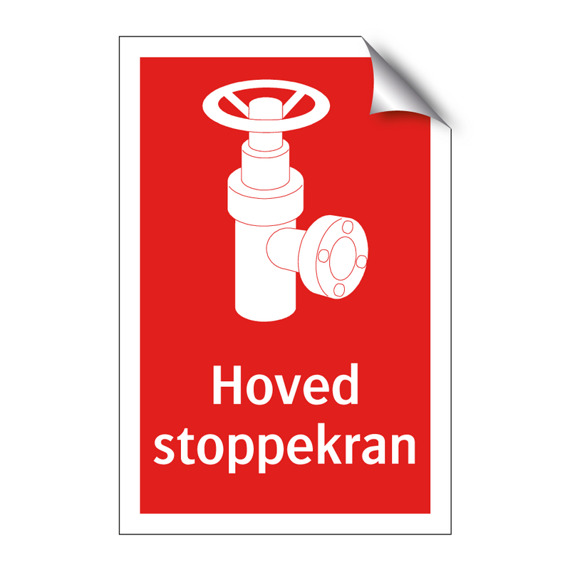 Hoved stoppekran & Hoved stoppekran & Hoved stoppekran & Hoved stoppekran & Hoved stoppekran