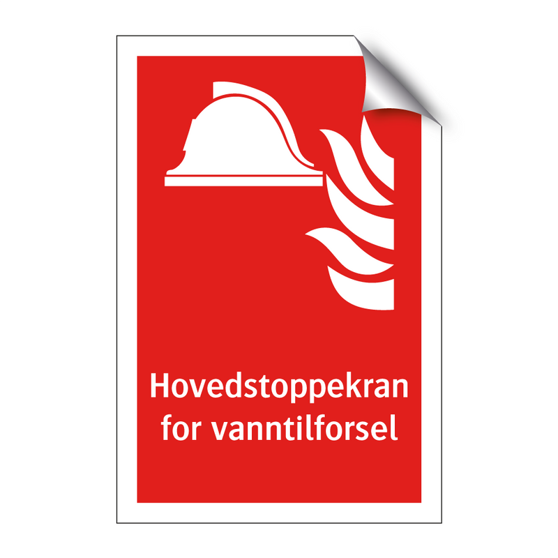 Hovedstoppekran for vanntilforsel & Hovedstoppekran for vanntilforsel