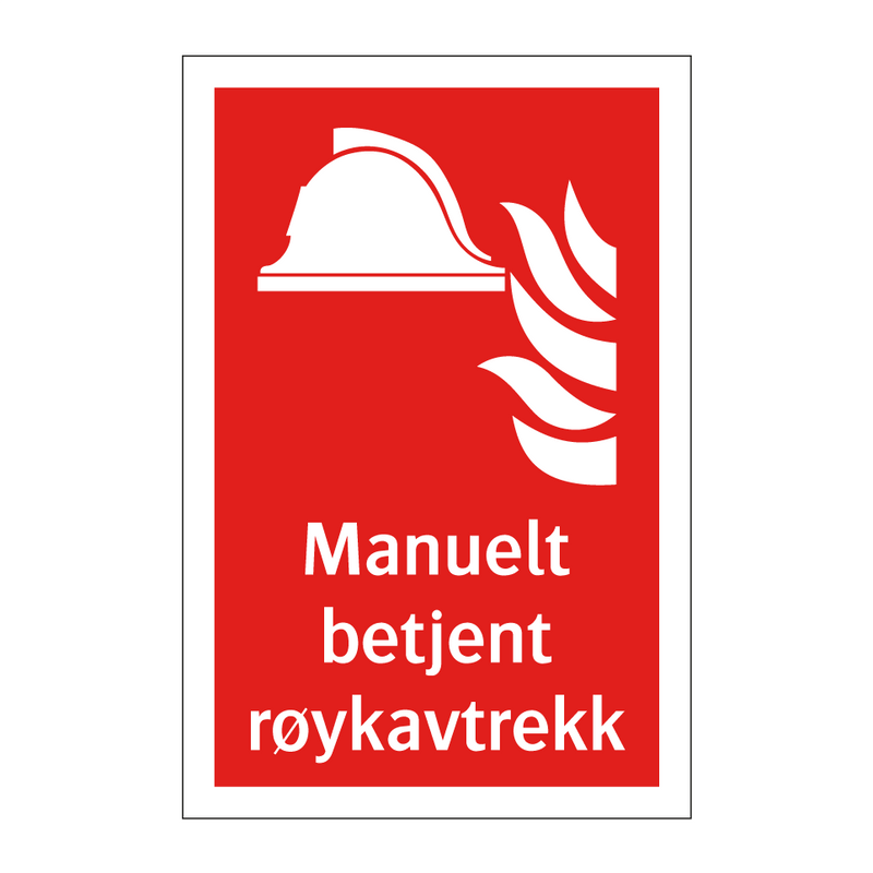 Manuelt betjent røykavtrekk & Manuelt betjent røykavtrekk & Manuelt betjent røykavtrekk