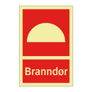 Branndør