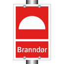 Branndør