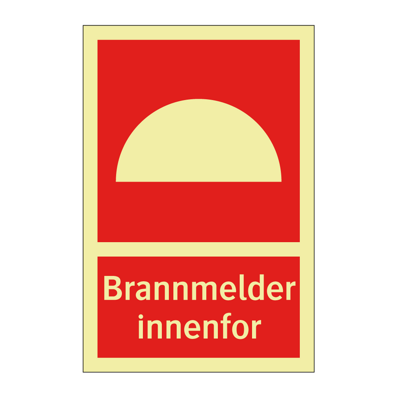 Brannmelder innenfor