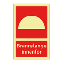 Brannslange innenfor