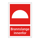 Brannslange innenfor
