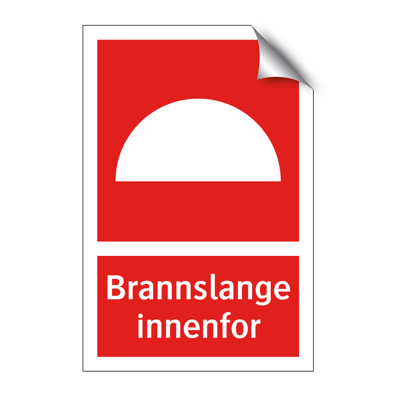 Brannslange innenfor