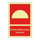 Brannslokkeutstyr innenfor