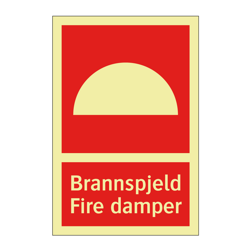 Brannspjeld Fire damper