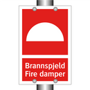 Brannspjeld Fire damper