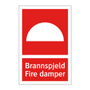 Brannspjeld Fire damper