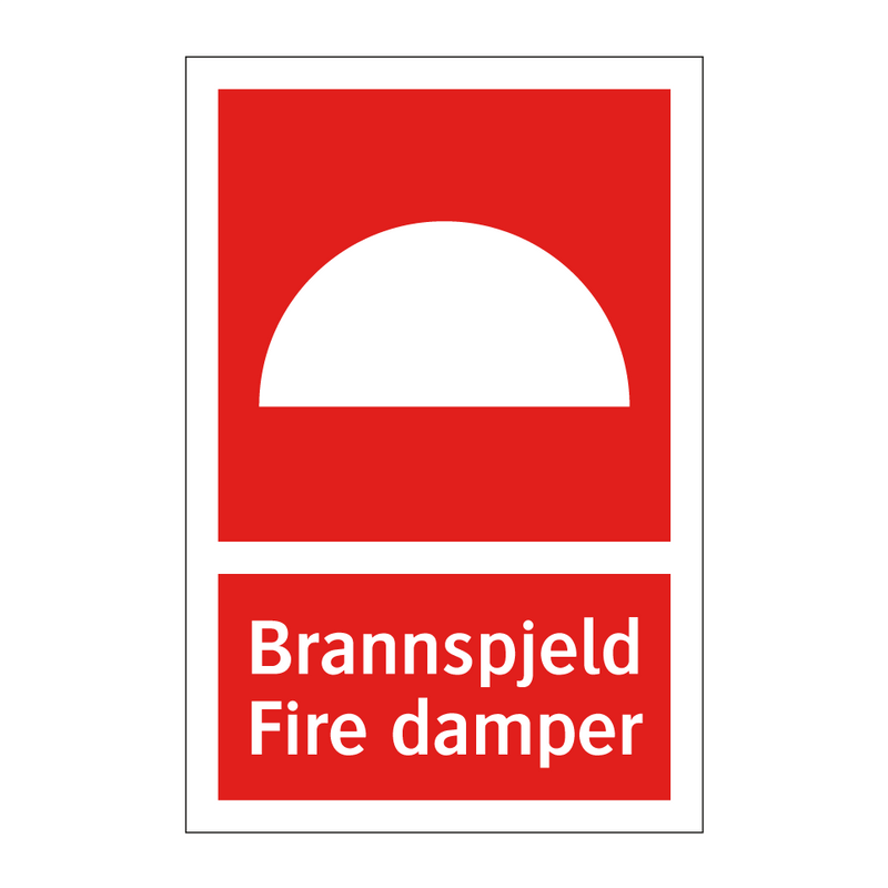Brannspjeld Fire damper