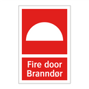 Fire door Branndør