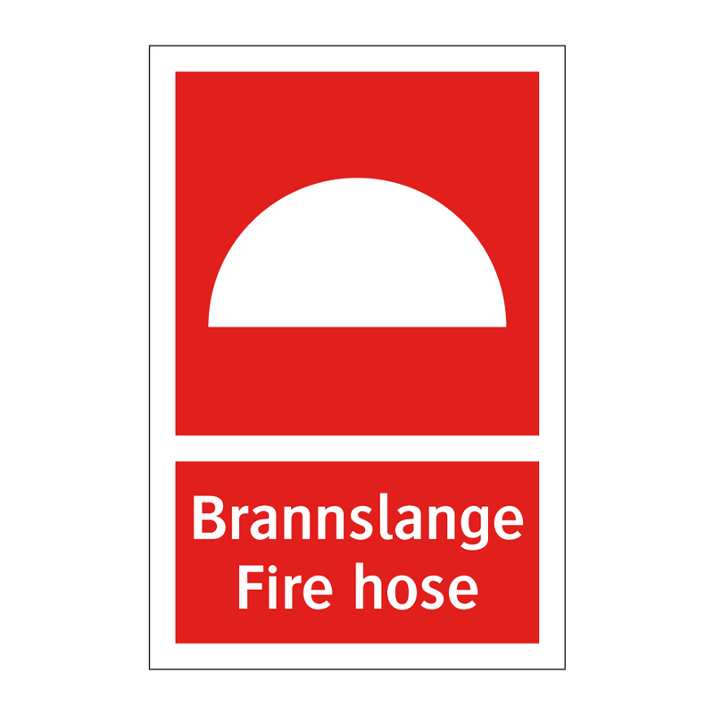 Fire hose Brannslange