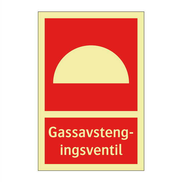 Gassavstengingsventil