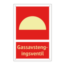 Gassavstengingsventil