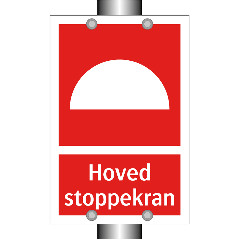 Hoved stoppekran