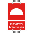 Innsatsvei brannvesen