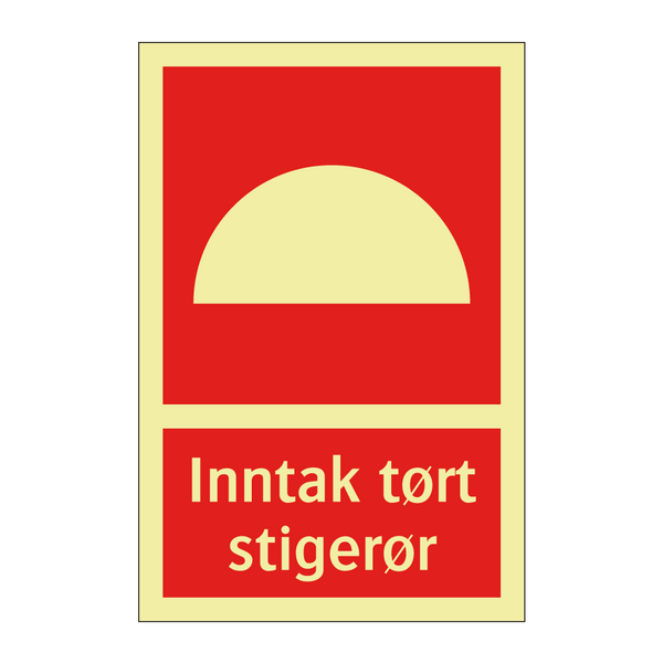Inntak tørt stigerør