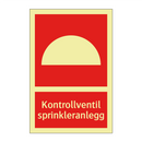 Kontrollventil sprinkleranlegg