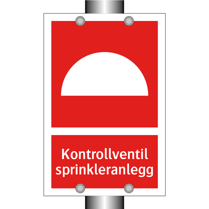 Kontrollventil sprinkleranlegg