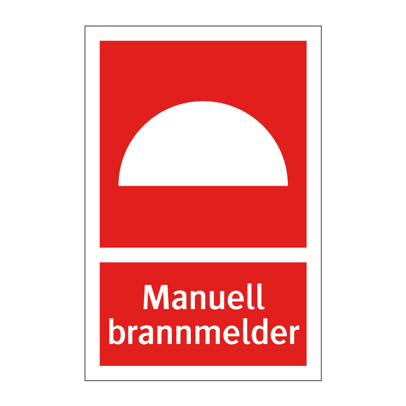 Manuell brannmelder