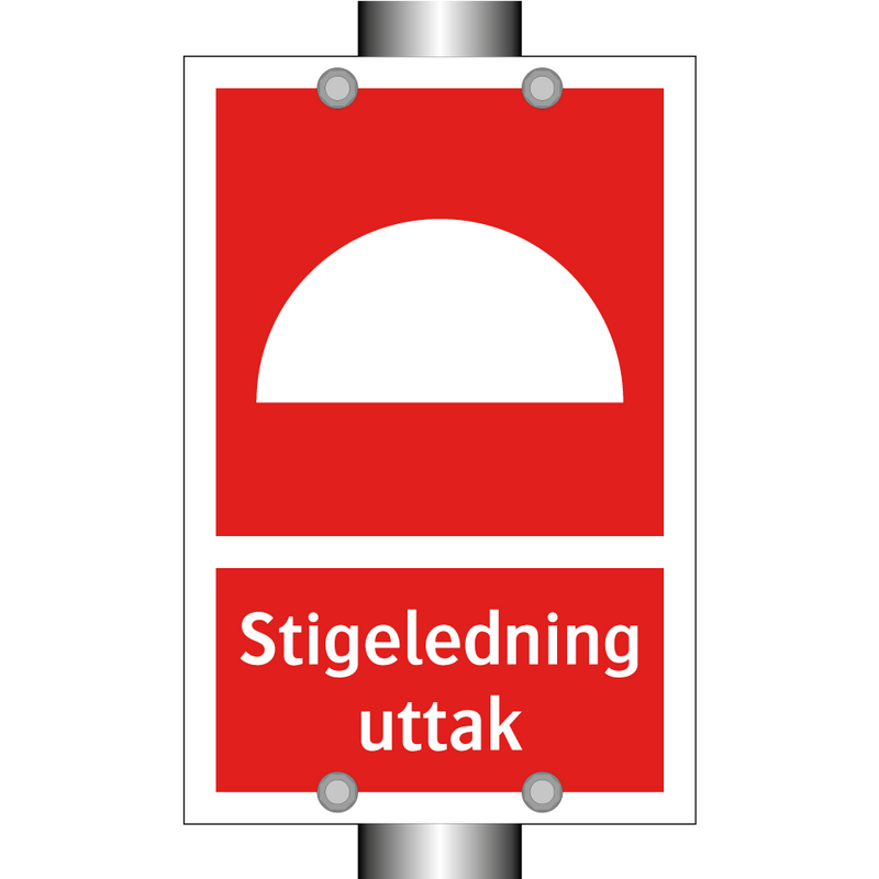 Stigeledning uttak