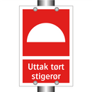 Uttak tort stigerør