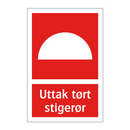 Uttak tort stigerør
